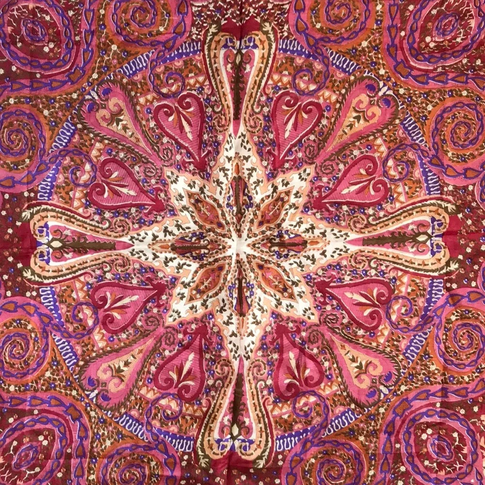 silk scarf, 40*40